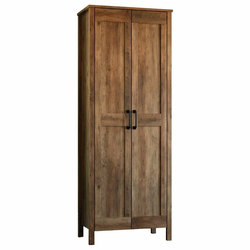 Promo π Sauder Select 2 Door Engineered Wood Storage Cabinet In Rural Pine β€οΈ