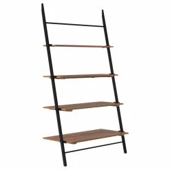 Budget ๐ฅฐ Madeleine Home Inc. Lasalle Ladder Shelf, Walnut โญ