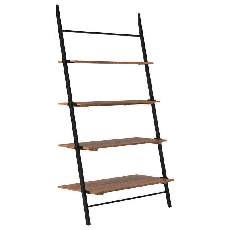 Budget 🥰 Madeleine Home Inc. Lasalle Ladder Shelf, Walnut ⭐