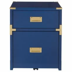 Best deal 🧨 Office Star Products Wellington 2-Drawer File Cabinet, Lapis Blue 😉