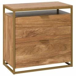Deals 💯 Sauder International Lux 2 Drawer Wooden Lateral File Cabinet In Sindoori Mango 😉