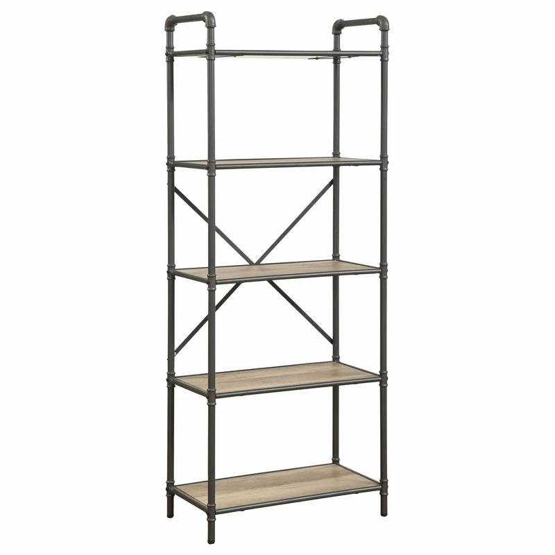 Cheapest ๐ Acme Furniture ACME Indi Bookshelf, Sandy Gray And Oak ๐