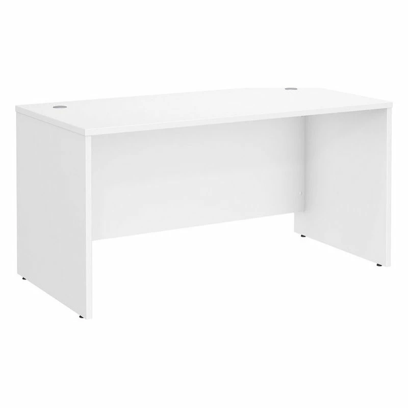 Cheapest ❤️ Bush Business Furniture Studio C 60W X 30D Office Desk In White - Engineered Wood 😀 - Image 5