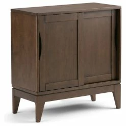 Top 10 ⌛ Simpli Home Ltd. Harper SOLID WOOD 30" W Mid Century Modern Low Storage Cabinet In Walnut Brown 🌟