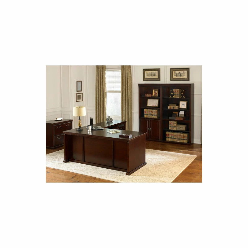 Budget 🛒 Martin Furniture Huntington Club Two Drawer Lateral File Cabinet, Office Storage File Drawer 💯 - Image 9