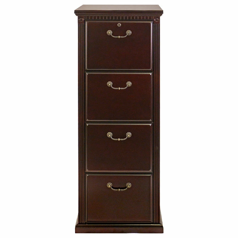 Buy ๐ Martin Furniture Huntington Club 4 Drawer File Cabinet ๐ - Image 4