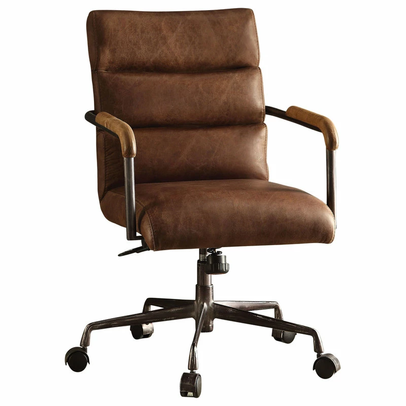 Budget ✨ Sleep And Play USA Antonio Leather Executive Office Chair, Vintage Brown 😉