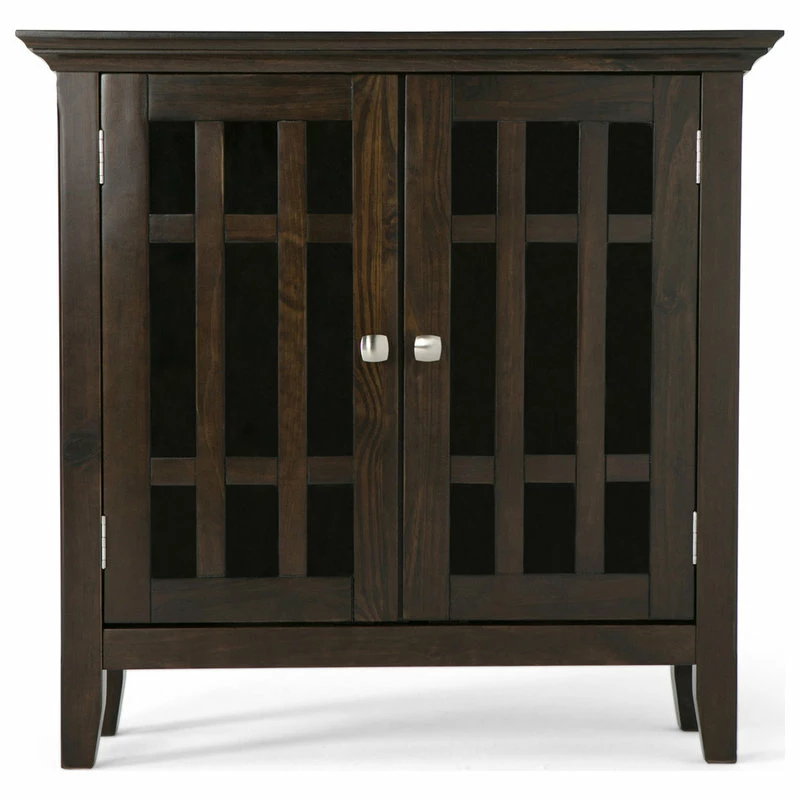 Promo 🎉 Simpli Home Ltd. Bedford Low Storage Media Cabinet 👏 - Image 5