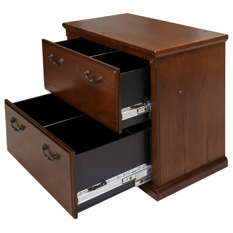 Cheap ๐ Martin Furniture Huntington Oxford 2-Drawer Lateral File (Burnish) ๐ - Image 4