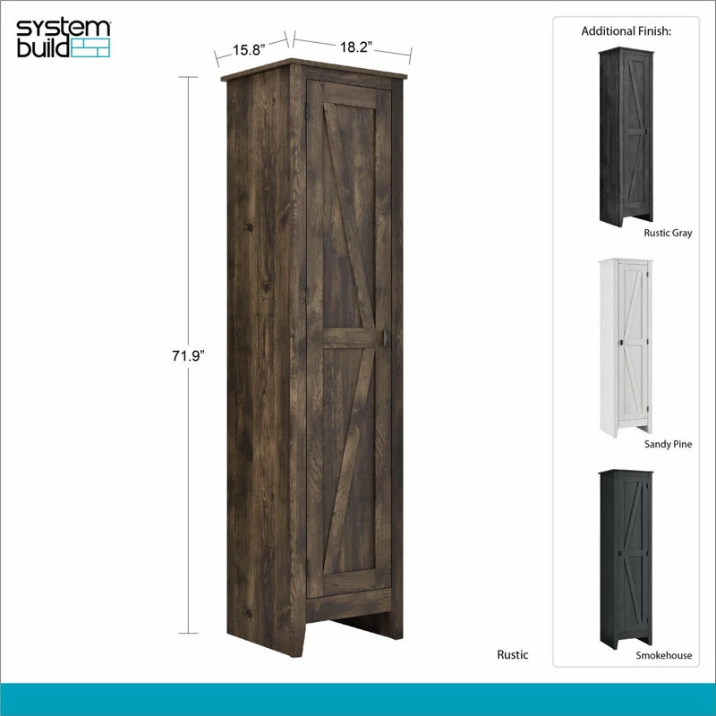 Best reviews of ๐ A Design Studio Glen Orchard 18" Wide Storage Cabinet, Ivory Pine ๐ - Image 5