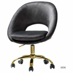 Buy 👍 Karat Home Savas Task Chair, Charcoal 🔥