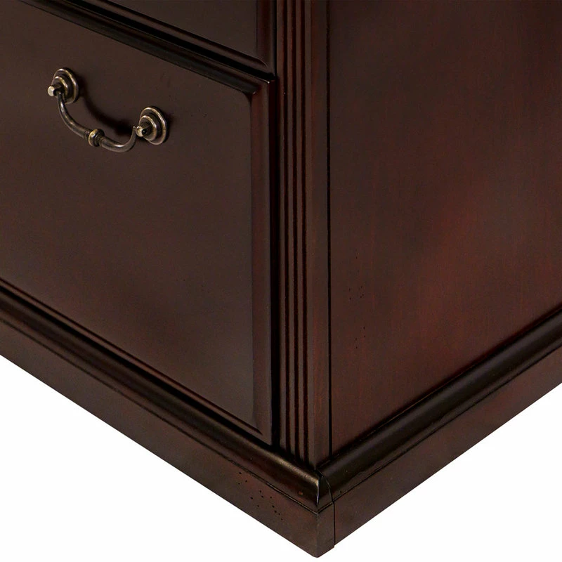 Budget 🛒 Martin Furniture Huntington Club Two Drawer Lateral File Cabinet, Office Storage File Drawer 💯 - Image 8