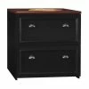 Best deal 😍 Bush Business Furniture Fairview Lateral File Cabinet In Antique Black - Engineered Wood 🎉