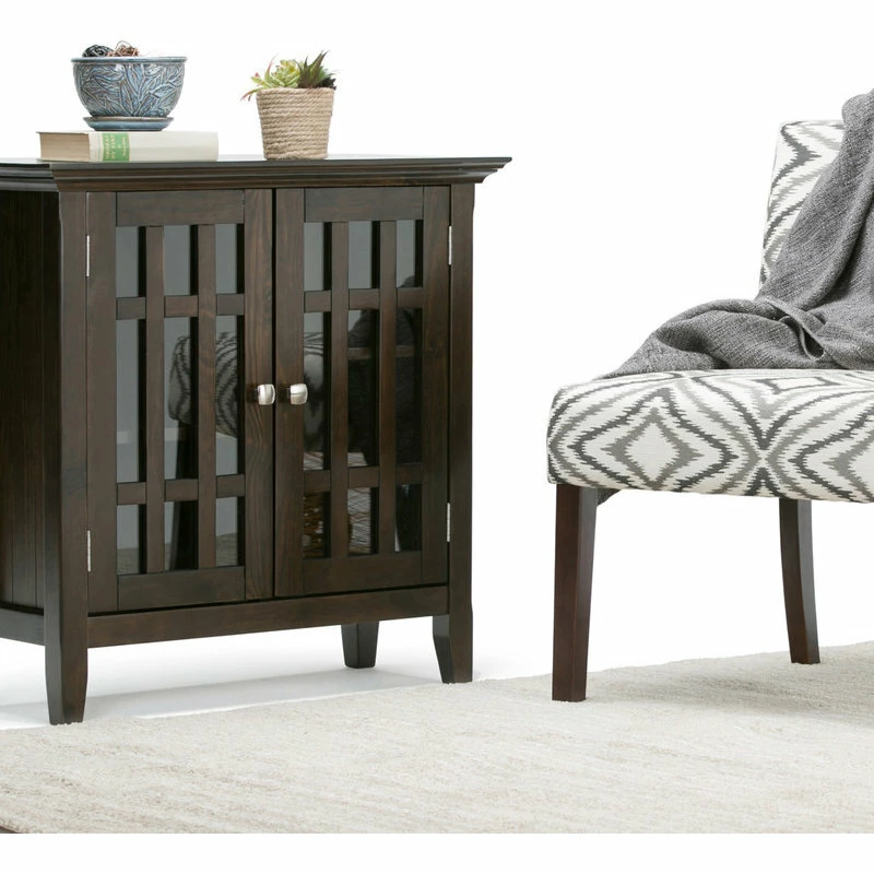 Promo 🎉 Simpli Home Ltd. Bedford Low Storage Media Cabinet 👏 - Image 2