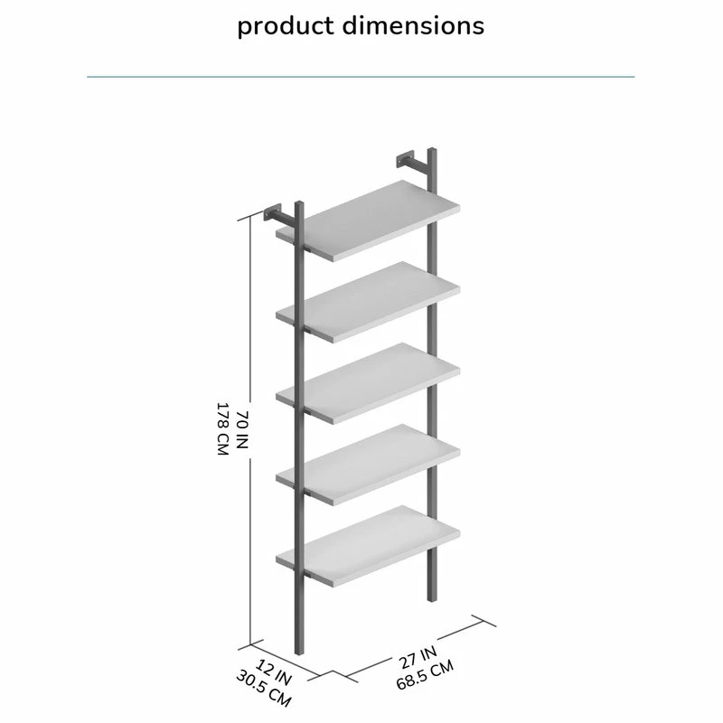 Hot Sale 🎁 Madeleine Home Inc. Milton Etagere Bookcase, Black 🎉 - Image 12