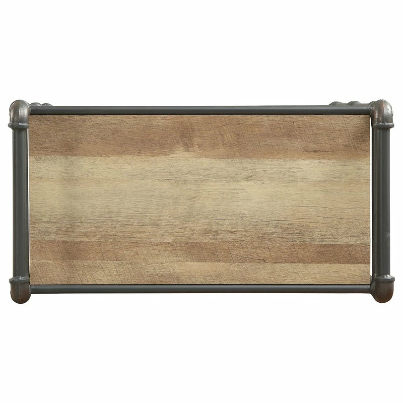 Cheapest ๐ Acme Furniture ACME Indi Bookshelf, Sandy Gray And Oak ๐ - Image 4