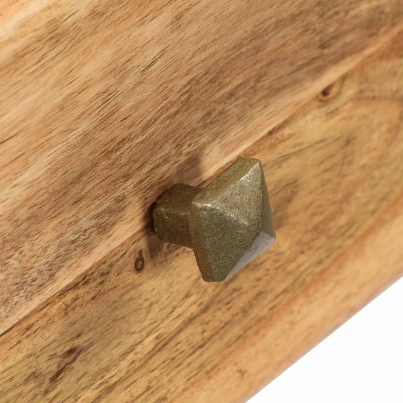 Cheap โจ Vida XL LLC VidaXL Solid Acacia Wood Desk Sturdy Console Computer Study Writing Table ๐ - Image 7