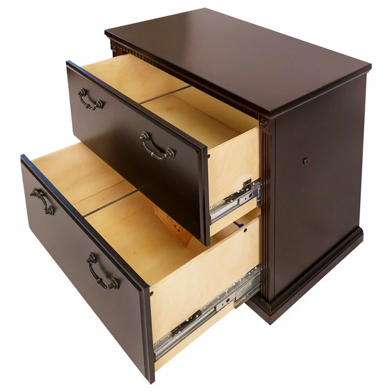 Budget 🛒 Martin Furniture Huntington Club Two Drawer Lateral File Cabinet, Office Storage File Drawer 💯 - Image 7