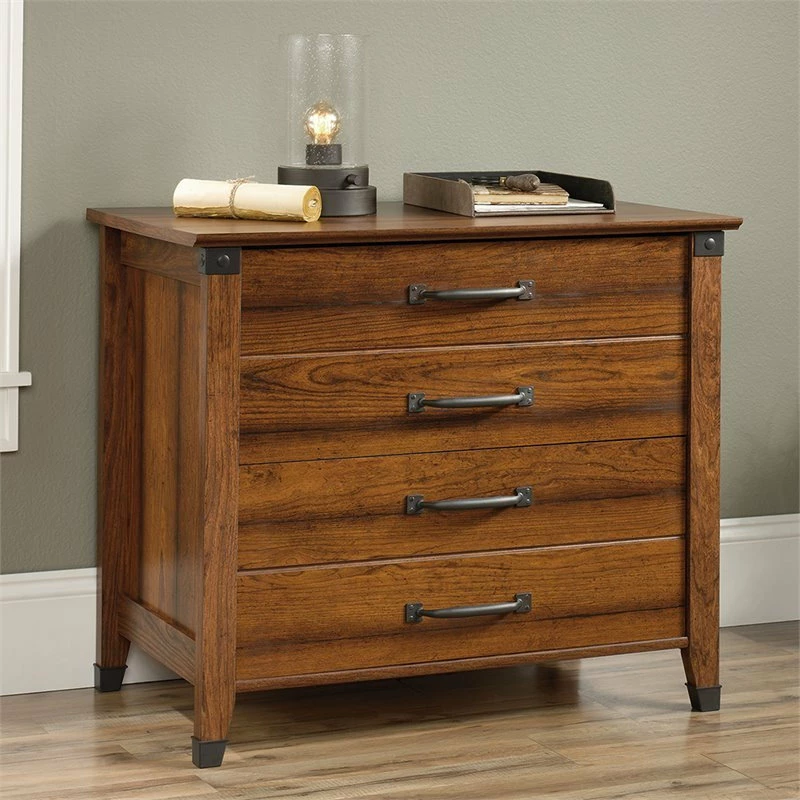 Best Sale ๐ Sauder Carson Forge 2 Drawer Lateral File Cabinet In Washington Cherry โ - Image 2