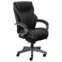 New ๐ La-Z-Boy Office La-Z-Boy Hyland Executive Office Chair With AIR Technology Jet Black ๐คฉ