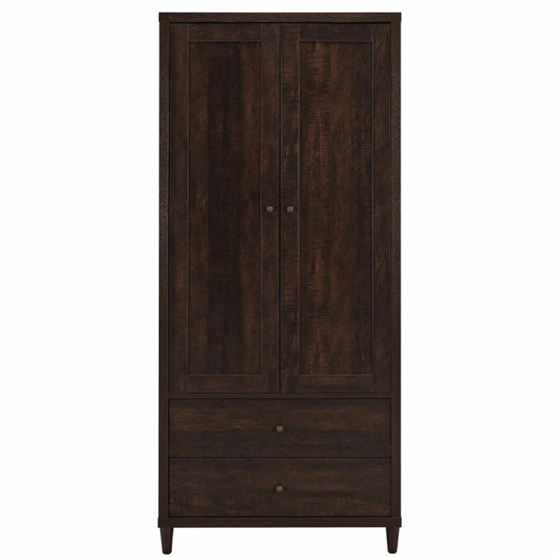 Best Pirce 🥰 Coaster Home Furnishings Coaster 2 Door Casual Wooden Accent Storage Cabinet In Rustic Tobacco 🥰 - Image 4