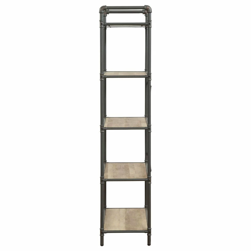 Cheapest ๐ Acme Furniture ACME Indi Bookshelf, Sandy Gray And Oak ๐ - Image 3