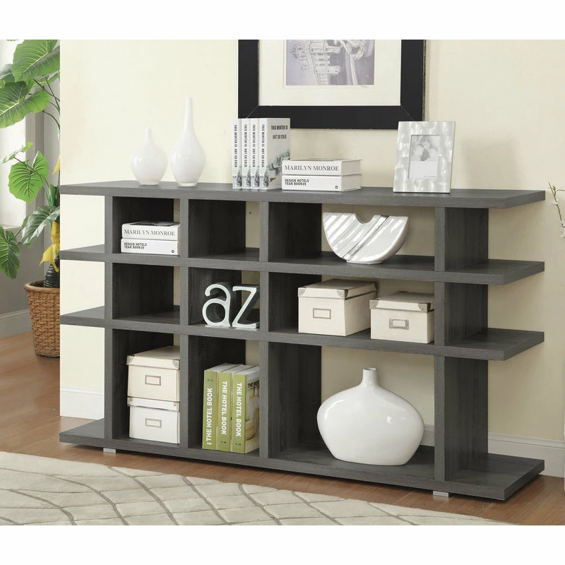 Cheap π Coaster Home Furnishings Coaster Contemporary Weathered Gray Bookcase/Console π - Image 2