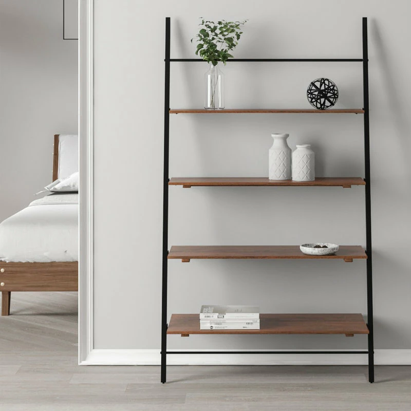Budget 🥰 Madeleine Home Inc. Lasalle Ladder Shelf, Walnut ⭐ - Image 3