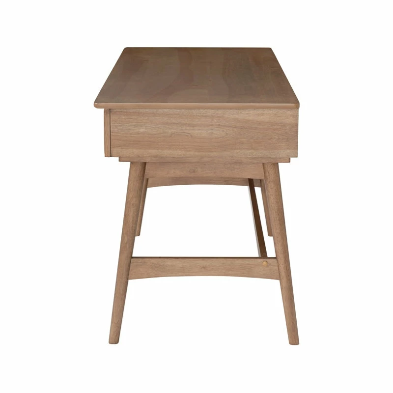 New π Linon Home Decor Products Linon Luca Rattan Wood Desk In Natural βοΈ - Image 4