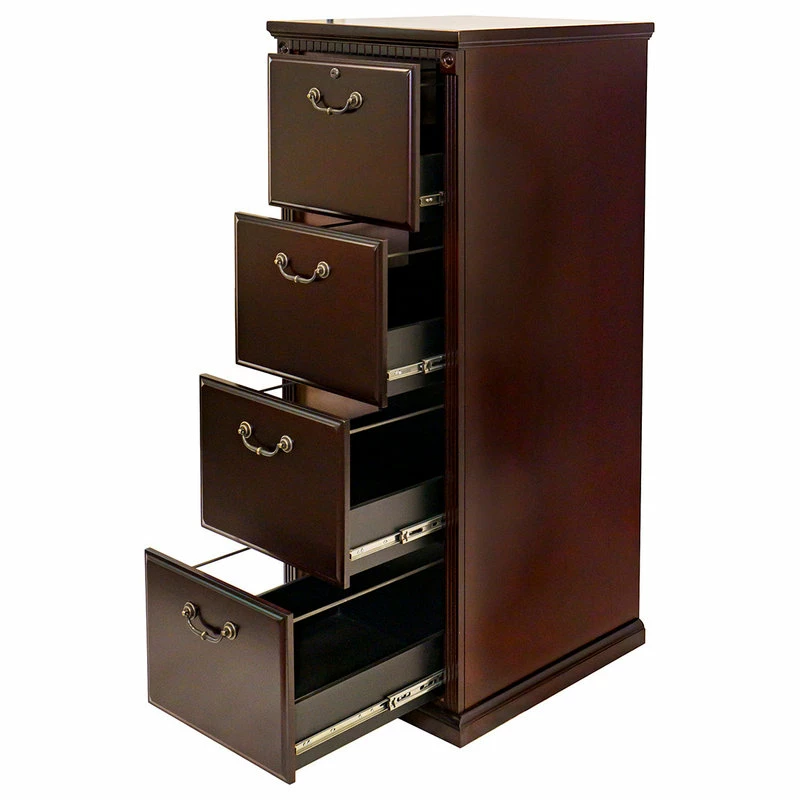 Buy ๐ Martin Furniture Huntington Club 4 Drawer File Cabinet ๐ - Image 9