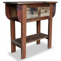 Cheapest ๐ Vida XL LLC VidaXL Console Table Solid Reclaimed Wood 31.5" Sideboard Wooden Side Desk ๐