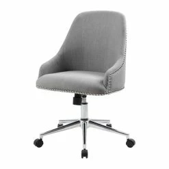 Flash Sale 🤩 Boss Office Products Carnegie Desk Chair, Gray 😉