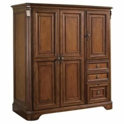 Brand new ⭐ Beaumont Lane Computer Cabinet In Clear Cherry ⌛