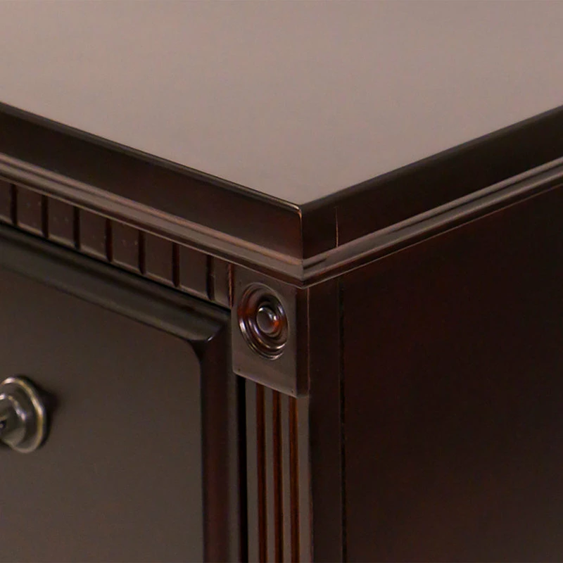 Buy ๐ Martin Furniture Huntington Club 4 Drawer File Cabinet ๐ - Image 5