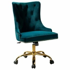 Budget 👍 Karat Home Swivel Task Chair, Teal 🎉