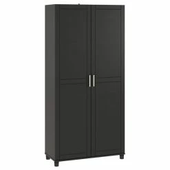 Brand new ๐ A Design Studio Wayburn 36" Utility Storage Cabinet, Black ๐งจ