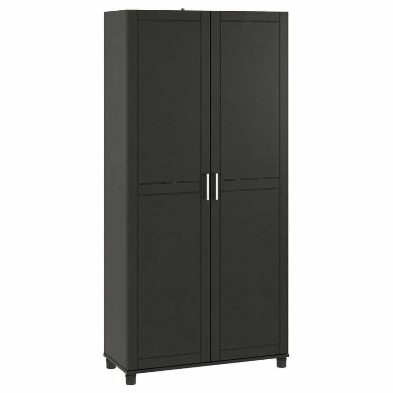 Brand new ๐ A Design Studio Wayburn 36" Utility Storage Cabinet, Black ๐งจ