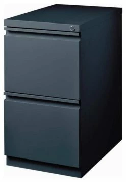 Buy ✨ Hirsh Industries LLC Hirsh 20-in Deep Mobile Pedestal 2-Drawer File/File. Full Width Pull. Charcoal 🔥