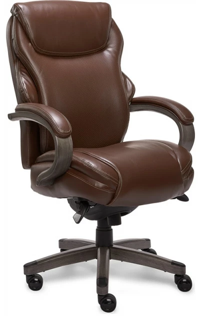 Brand new ๐ La-Z-Boy Office La-Z-Boy Hyland Executive Office Chair With AIR Lumbar Technology Brown ๐ฏ